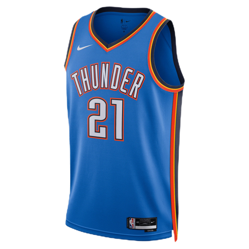 Aaron Wiggins #21 Oklahoma City Thunder Blue Icon Jersey