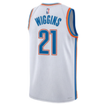 Aaron Wiggins #21 Oklahoma City Thunder White Association Jersey