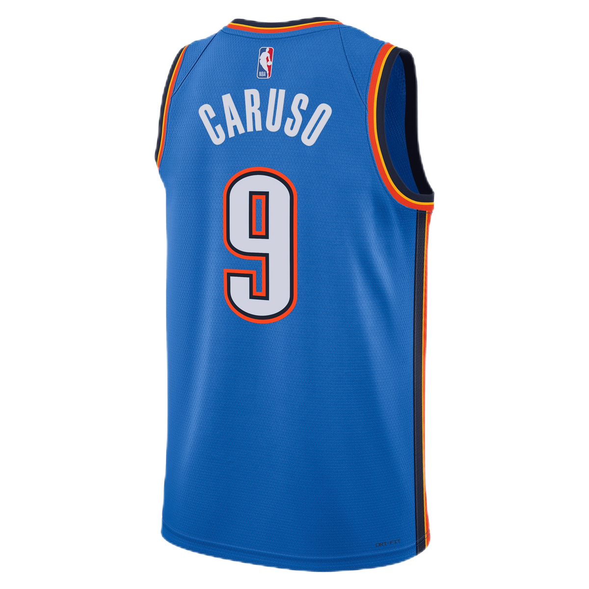 Alex Caruso #9 Oklahoma City Thunder Blue Icon Jersey