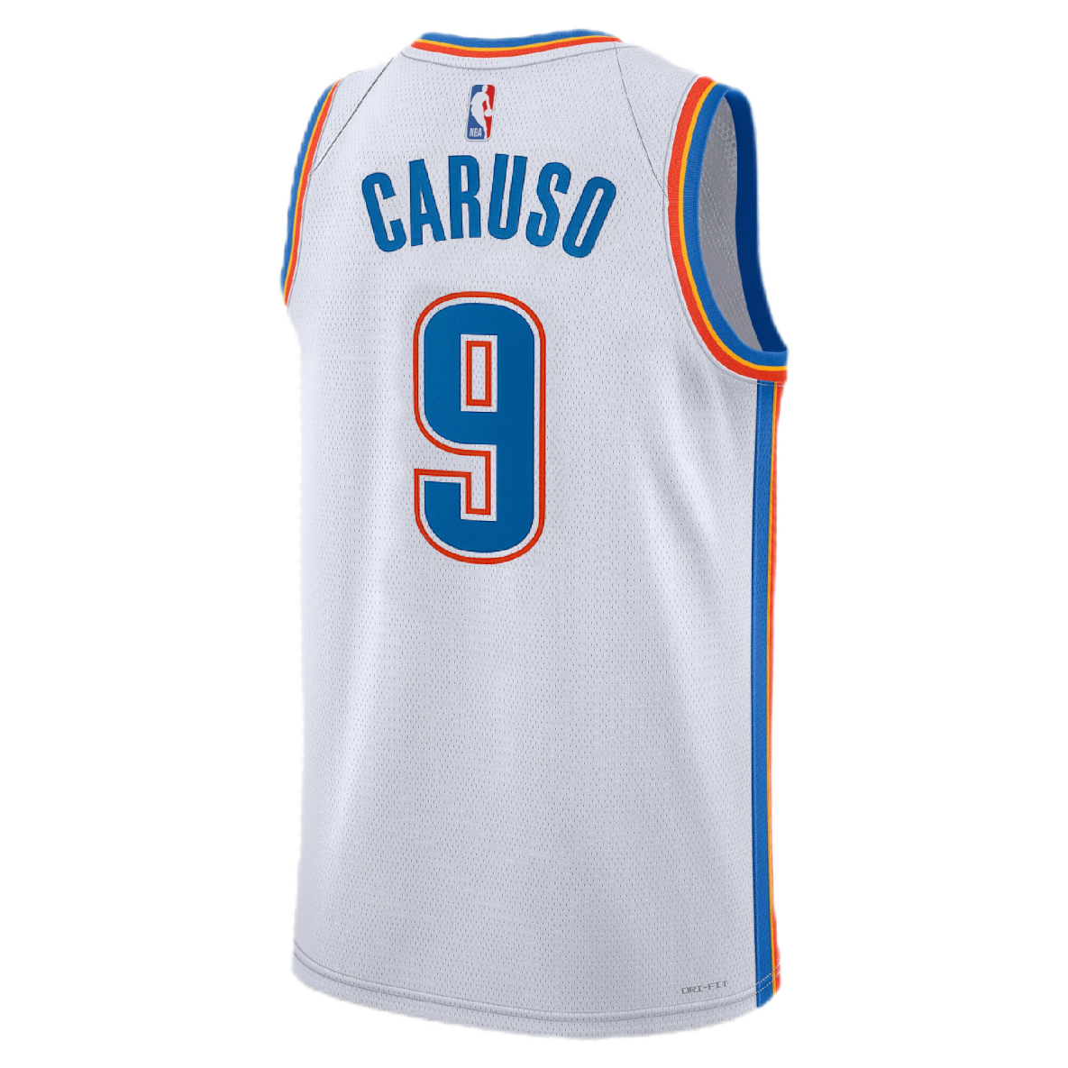 Alex Caruso #9 Oklahoma City Thunder White Association Jersey