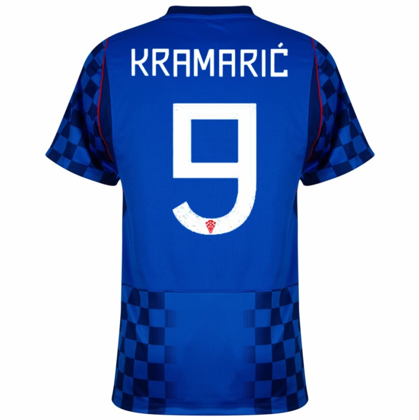 Croatia 2026 Away Jersey Andrej Kramarić #9