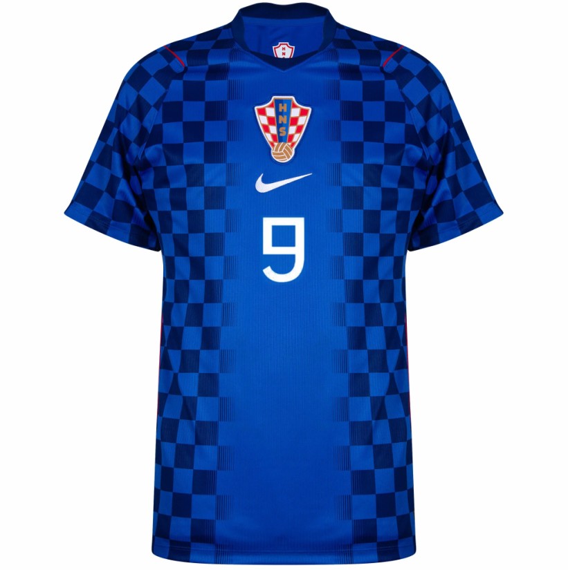 Croatia 2026 Away Jersey Andrej Kramarić #9