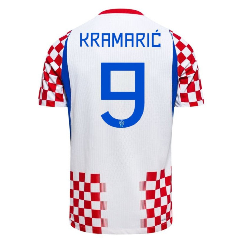Croatia 2026 Home Jersey Andrej Kramarić #9