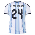 Argentina 2026 Home Jersey Enzo Fernández #24