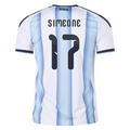 Argentina 2026 Home Jersey Giuliano Simeone #17