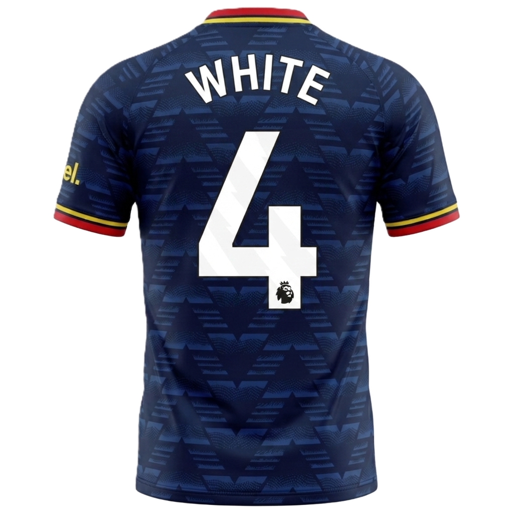 Arsenal 26/27 Away Jersey Ben White #4