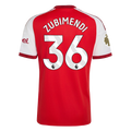Arsenal 26/27 Home Jersey Martín Zubimendi #36