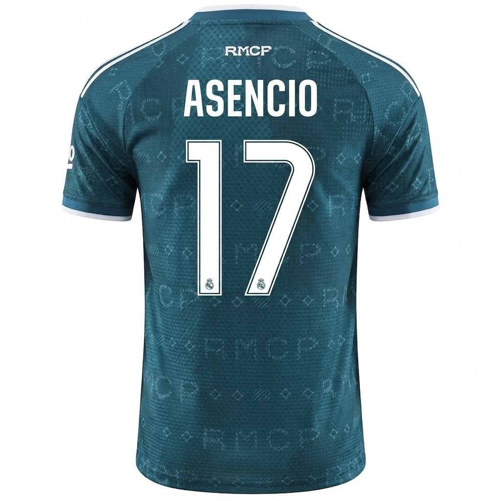 Real Madrid 26/27 Away Jersey Raúl Asencio #17
