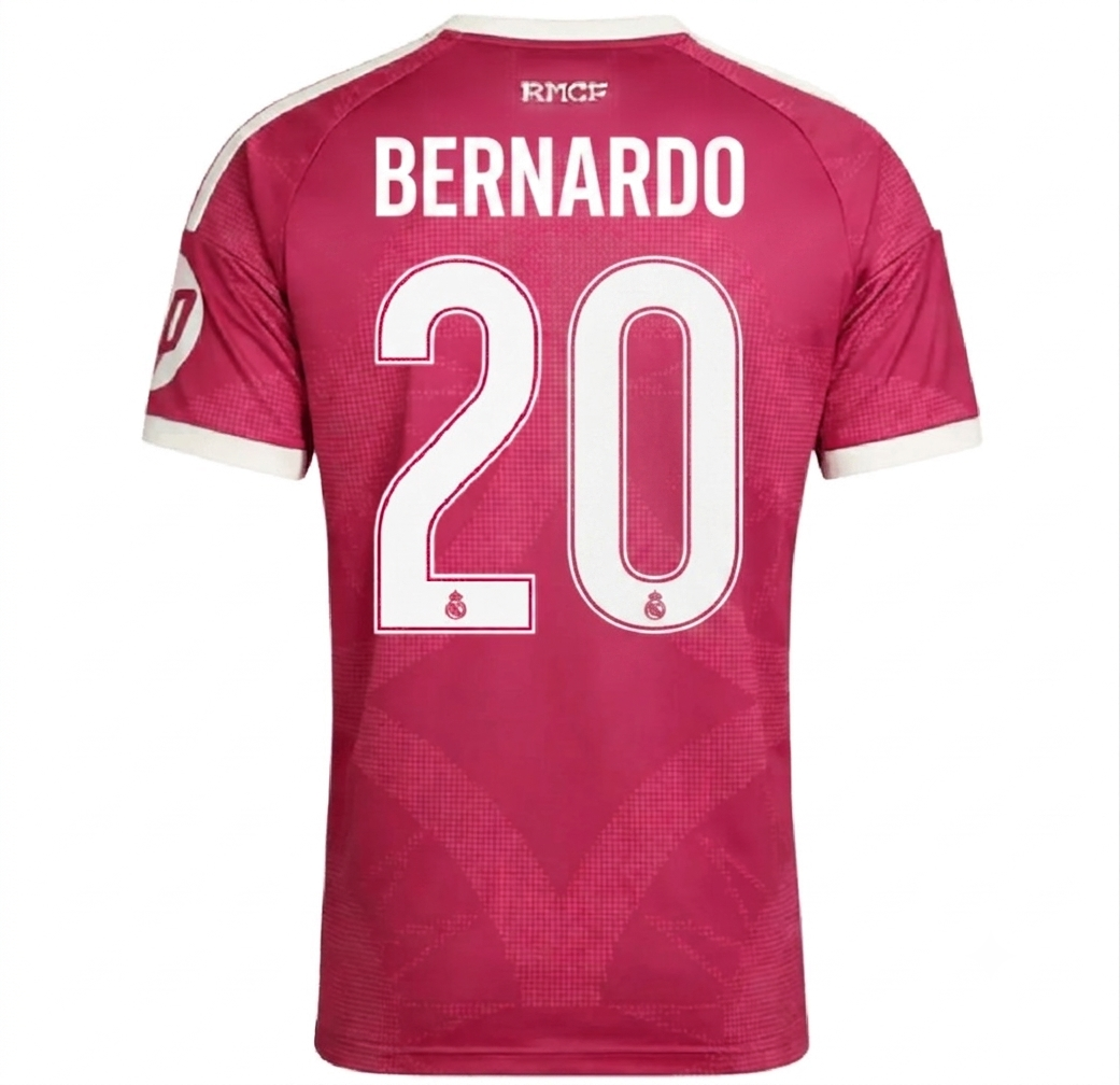 Real Madrid 26/27 Third Jersey Bernardo Silva #20