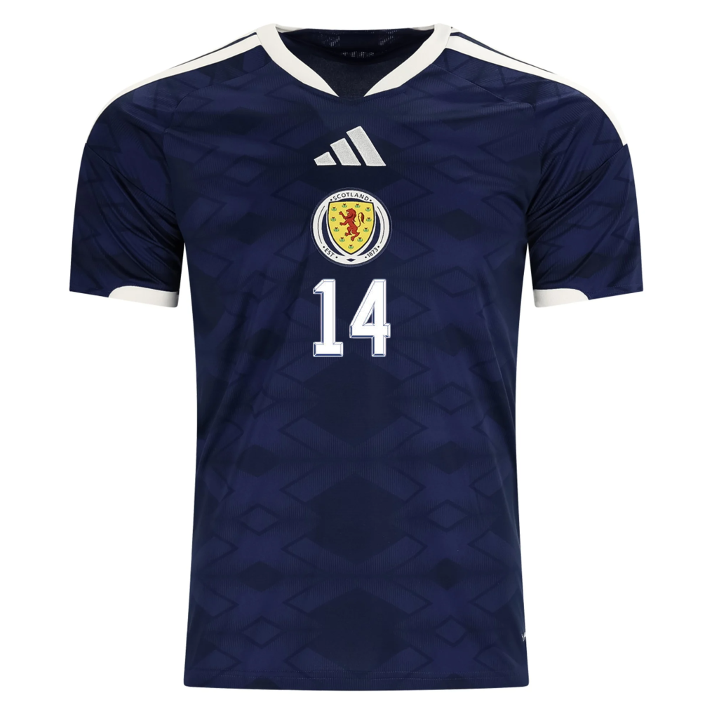 Scotland 2026 Home Jersey Billy Gilmour #14