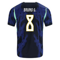 Brazil 2026 Away Jersey Bruno Guimarães #8