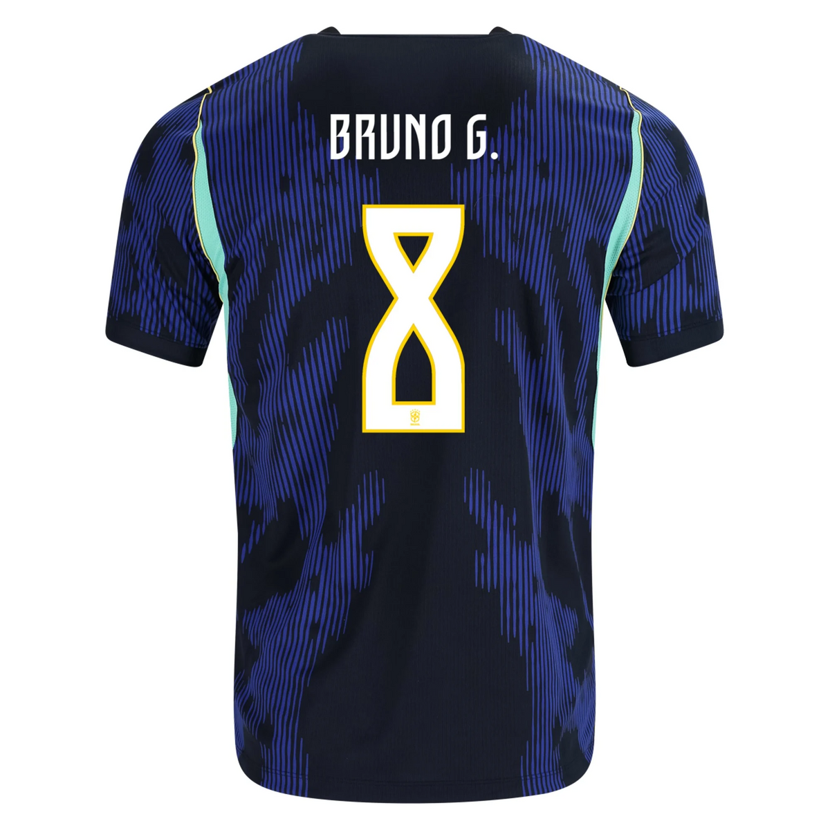 Brazil 2026 Away Jersey Bruno Guimarães #8