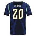 Brazil 2026 Away Jersey Estêvão #20