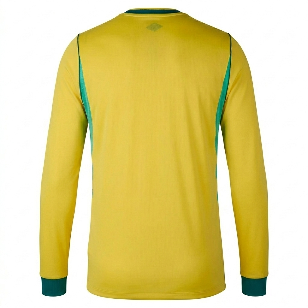 Brazil 2026 Home Long Sleeve Jersey