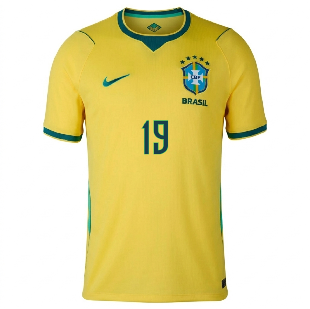 Brazil 2026 Home Jersey Endrick #19