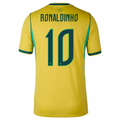 Brazil 2026 Home Jersey Ronaldinho #10