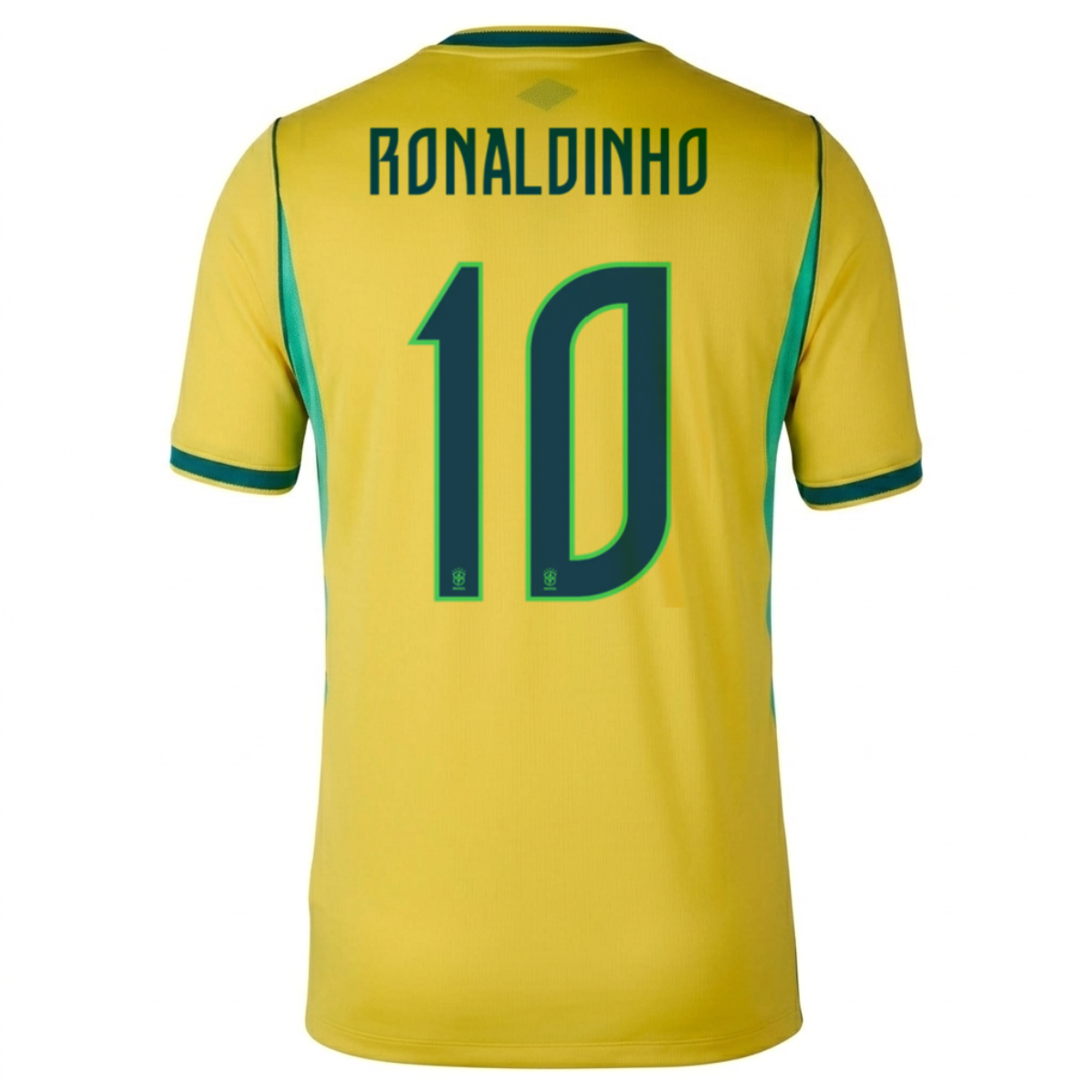 Brazil 2026 Home Jersey Ronaldinho #10