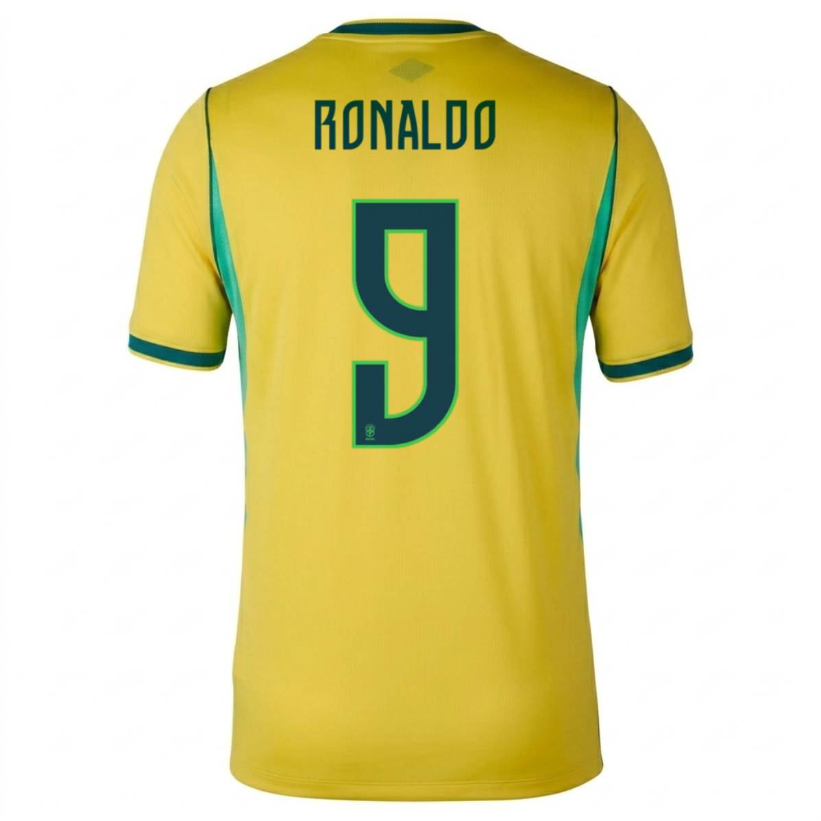Brazil 2026 Home Jersey Ronaldo #9