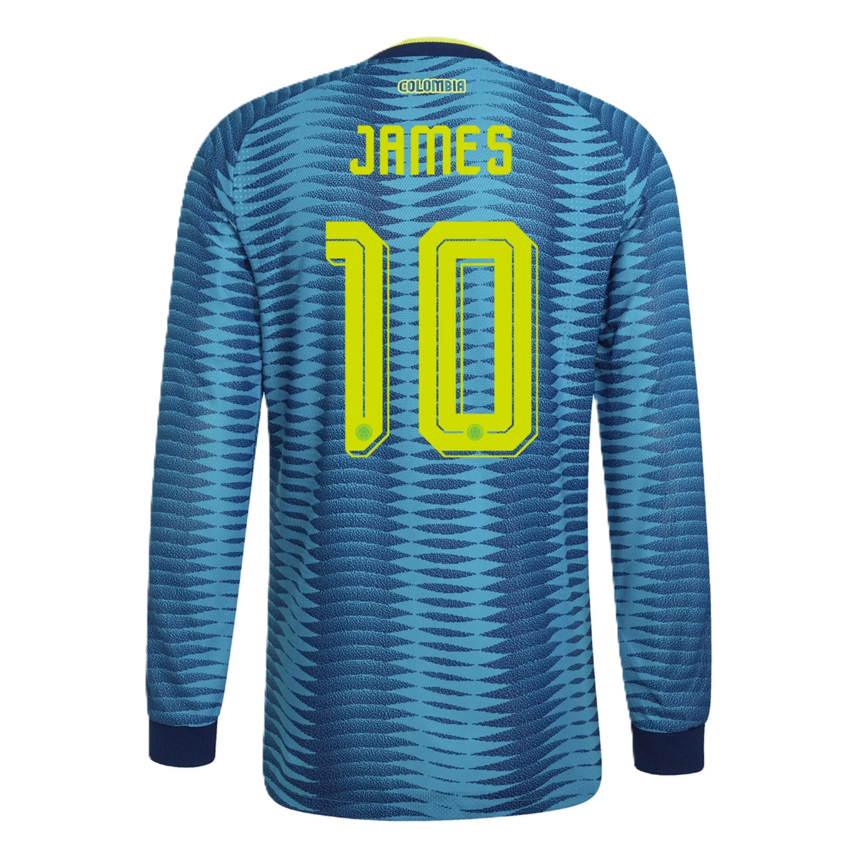Colombia 2026 Away Long Sleeve Jersey James Rodríguez #10