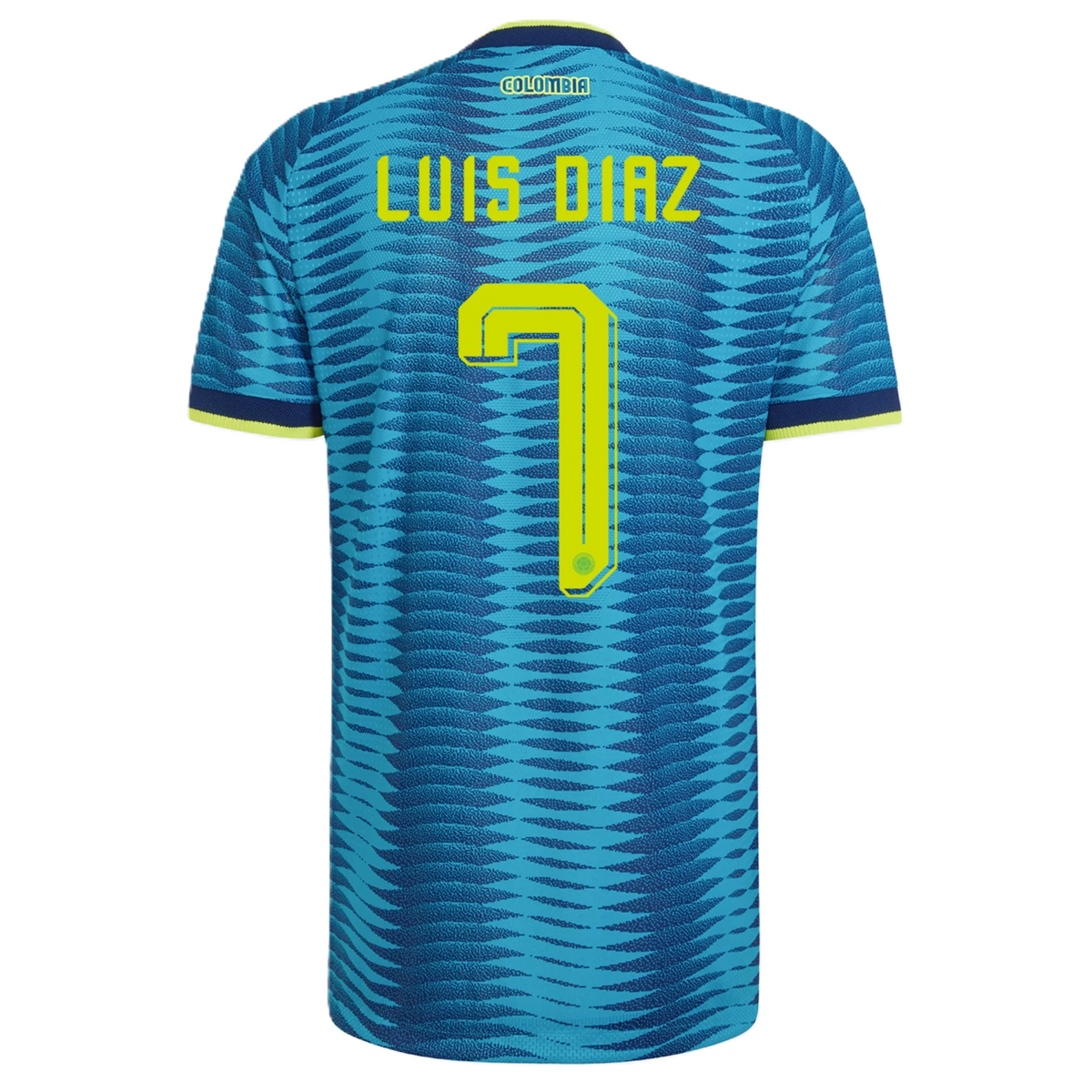 Colombia 2026 Away Jersey Luis Díaz #7