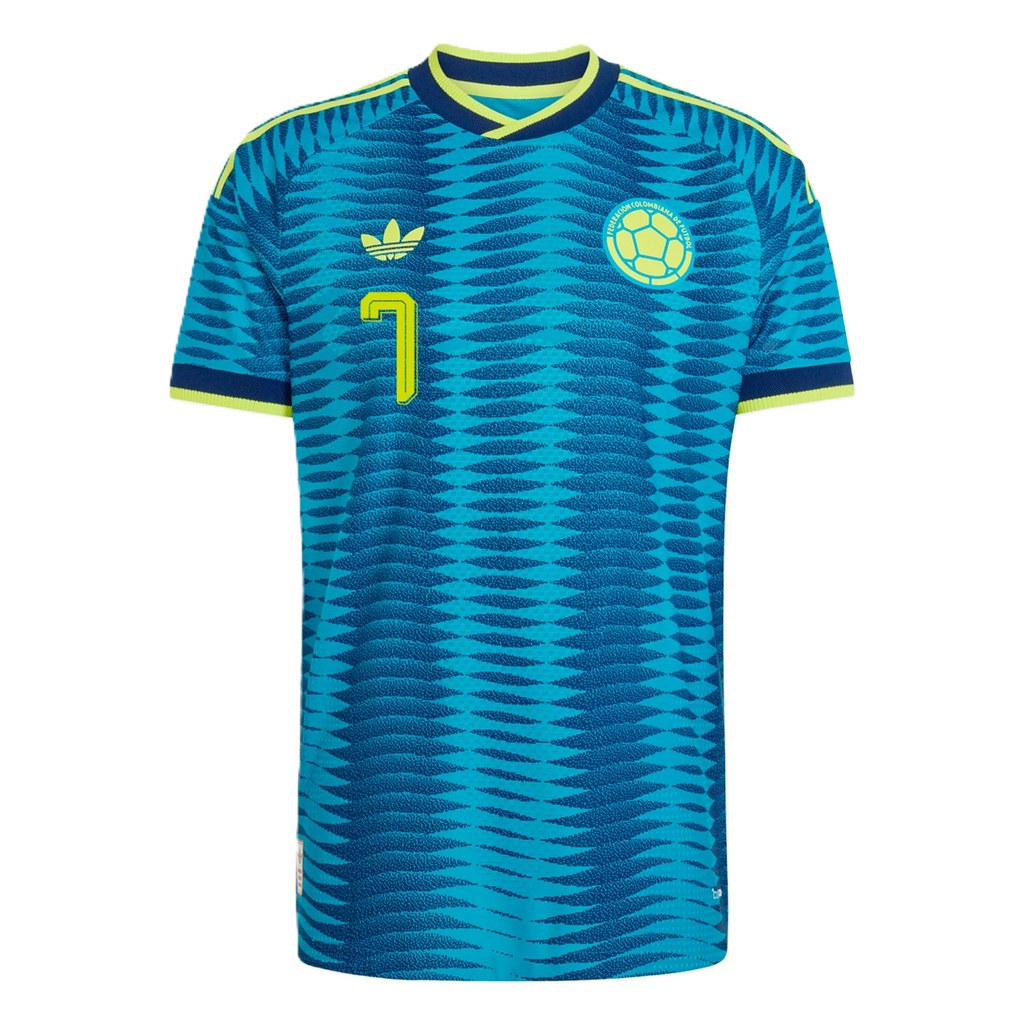 Colombia 2026 Away Jersey Luis Díaz #7