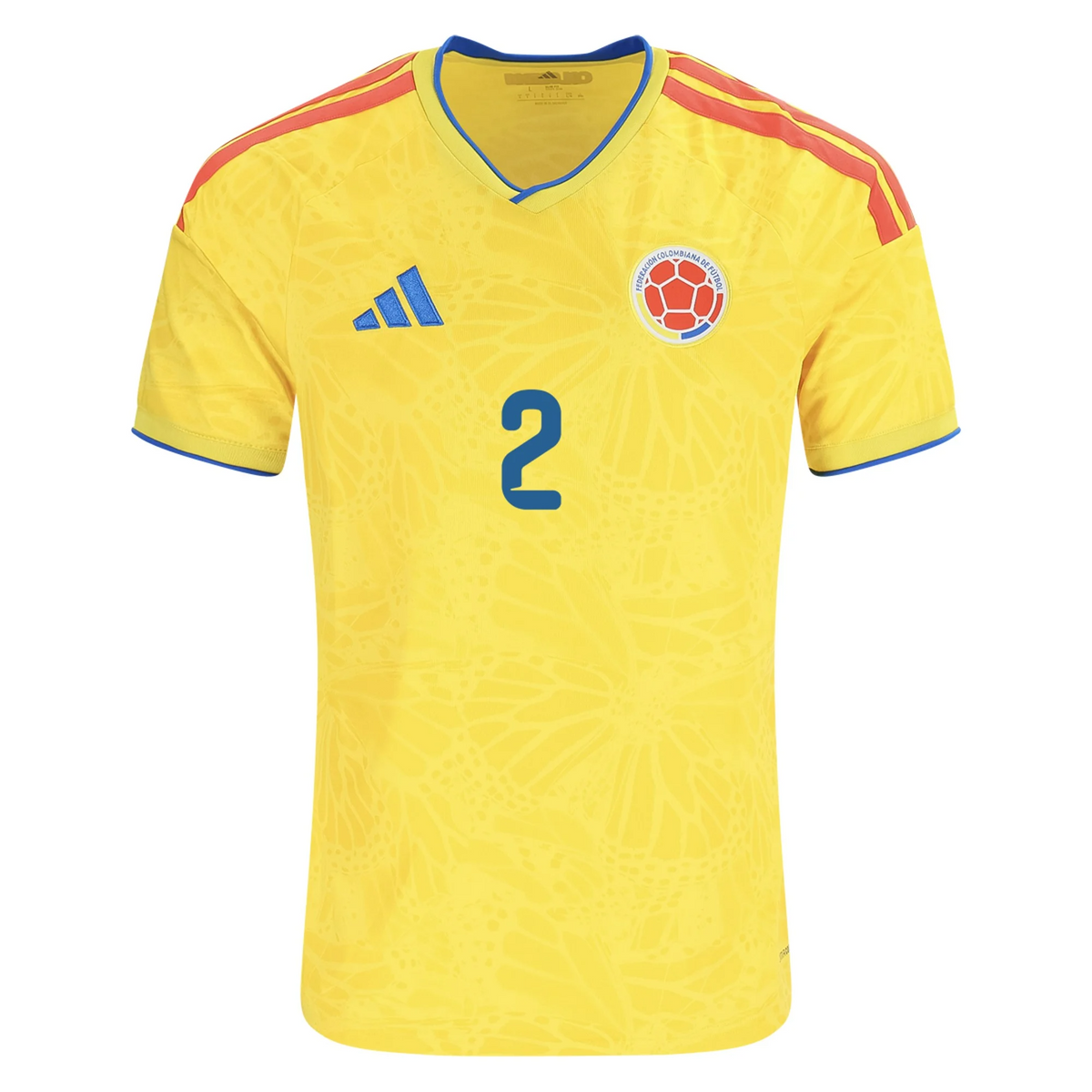 Colombia 2026 Home Jersey Jefferson Daniel Muñoz #2