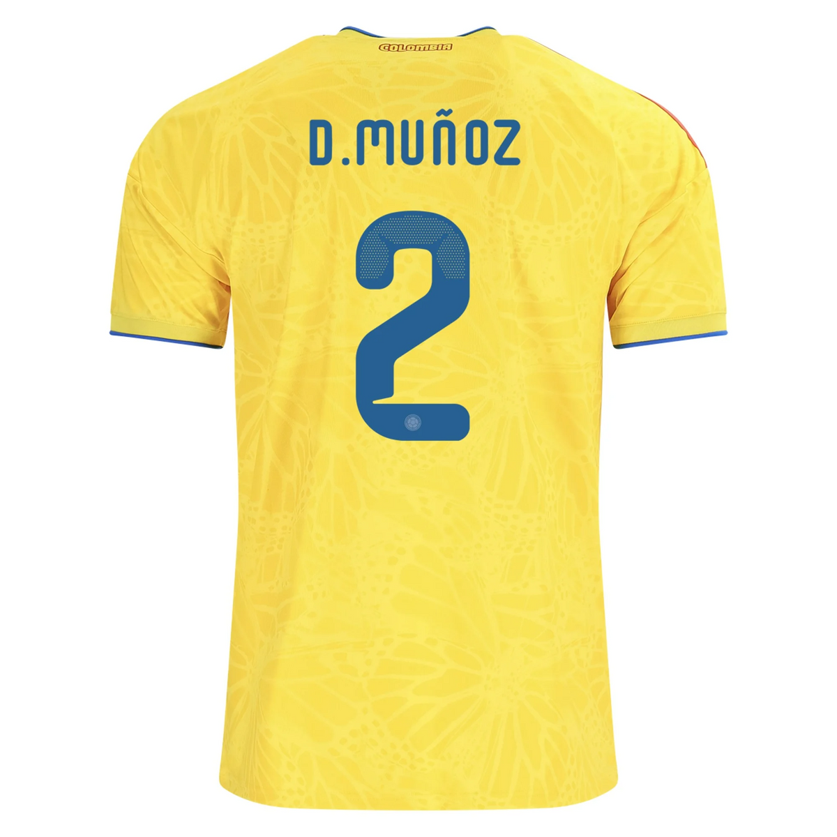 Colombia 2026 Home Jersey Jefferson Daniel Muñoz #2
