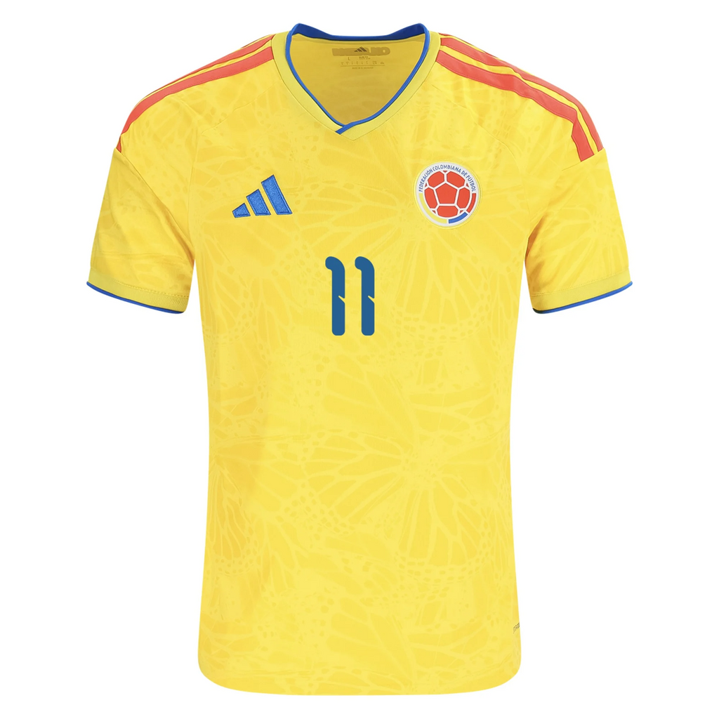Colombia 2026 Home Jersey Jefferson Jhon Arias #11