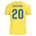 Colombia 2026 Home Jersey Juan Quintero #20
