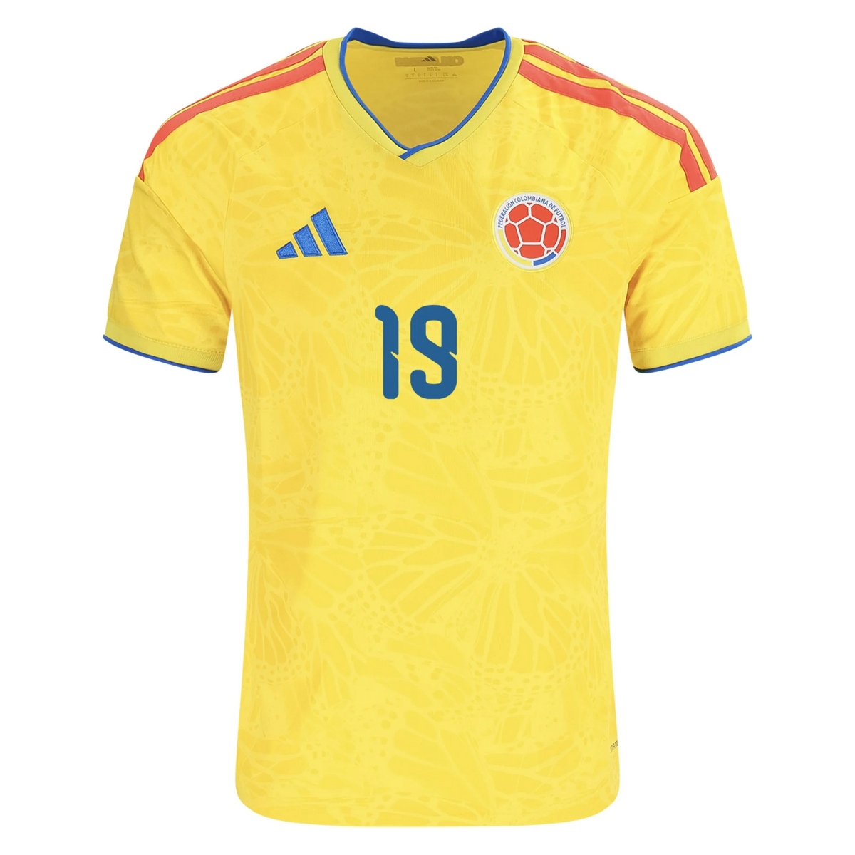 Colombia 2026 Home Jersey Luis Suárez #19
