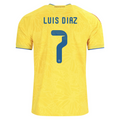 Colombia 2026 Home Jersey Jefferson Luis Díaz #7