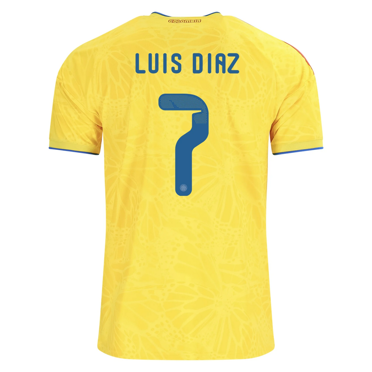 Colombia 2026 Home Jersey Jefferson Luis Díaz #7