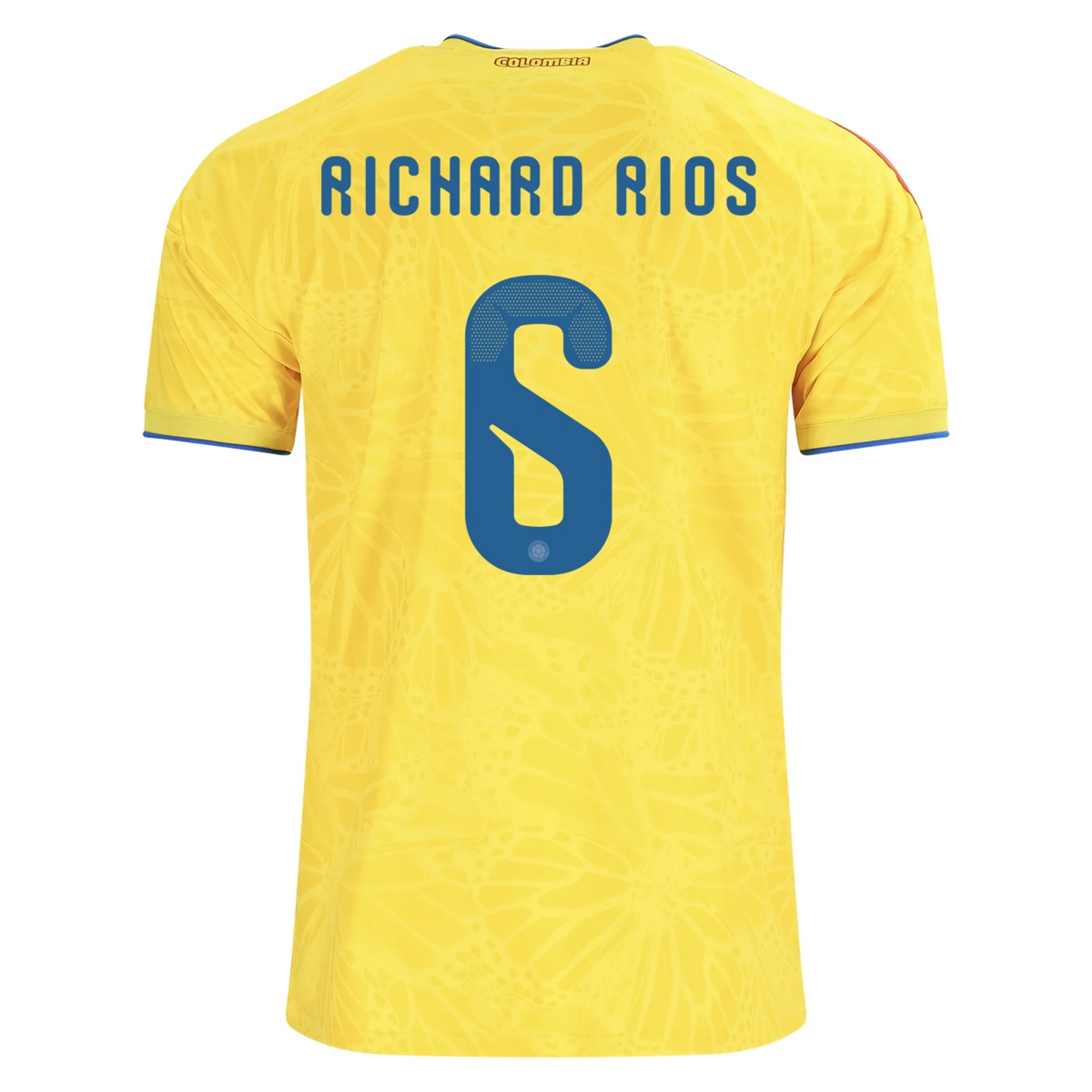 Colombia 2026 Home Jersey Jefferson Richard Ríos #6