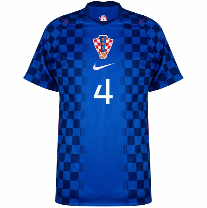 Croatia 2026 Away Jersey Joško Gvardiol #4