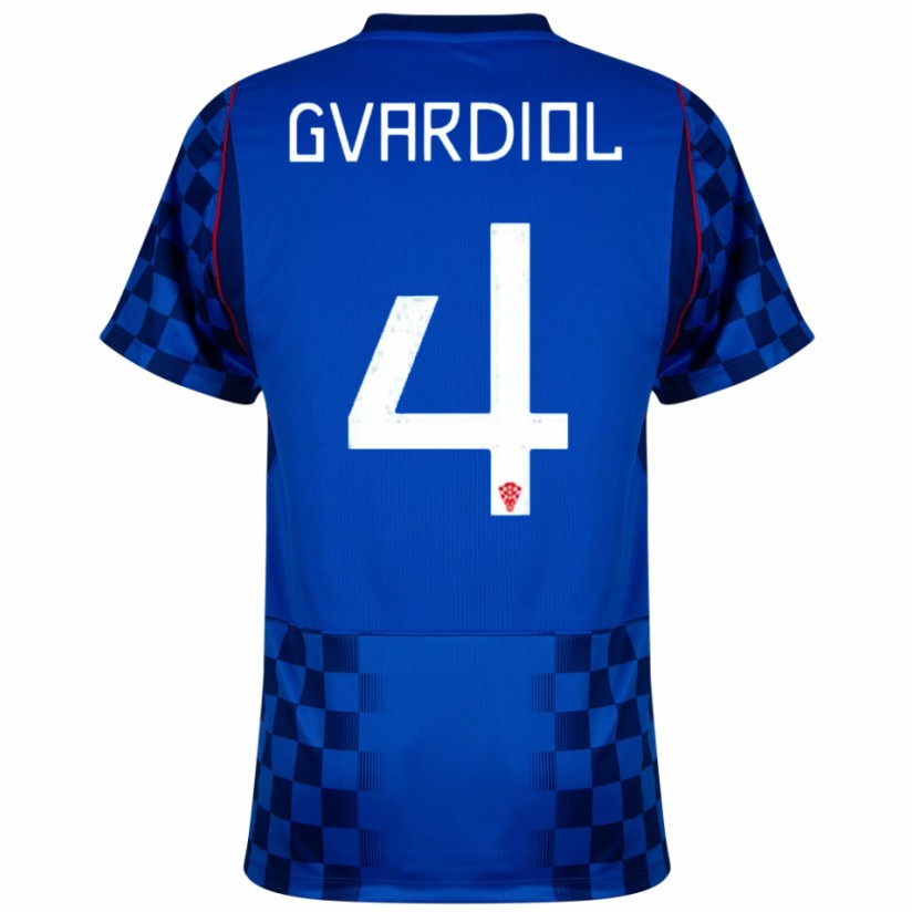 Croatia 2026 Away Jersey Joško Gvardiol #4