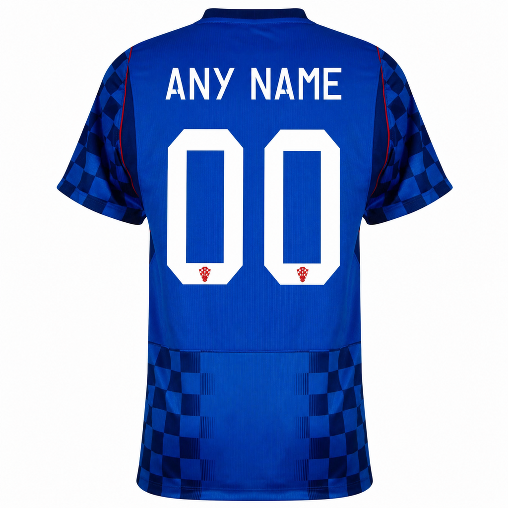 Croatia 2026 Away Jersey Custom