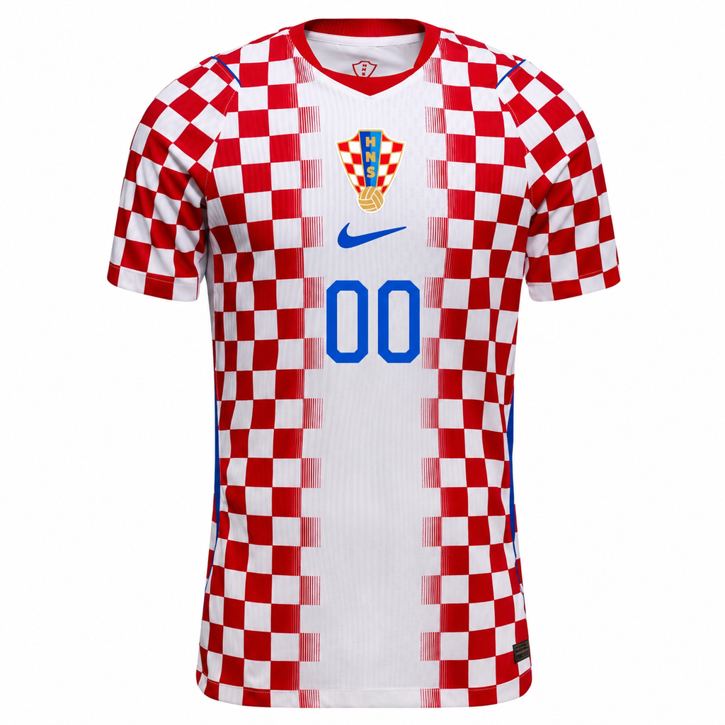 Croatia 2026 Home Jersey Custom