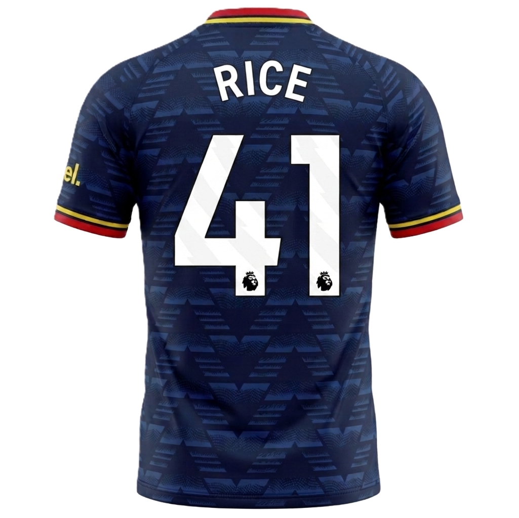 Arsenal 26/27 Away Jersey Declan Rice #41