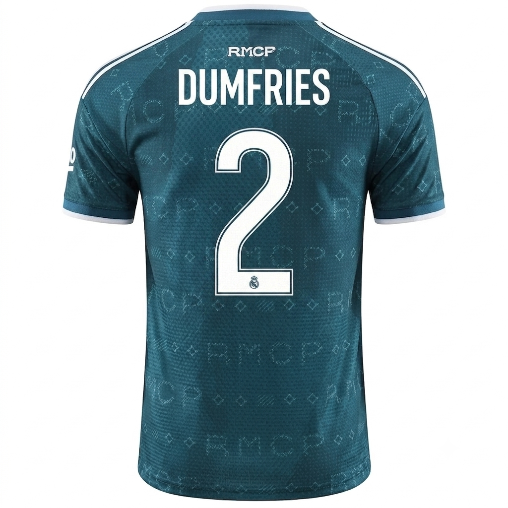 Real Madrid 26/27 Away Jersey Denzel Dumfries #2