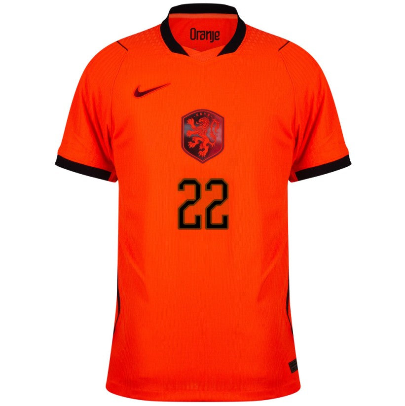 Netherlands 2026 Home Jersey Denzel Dumfries #22