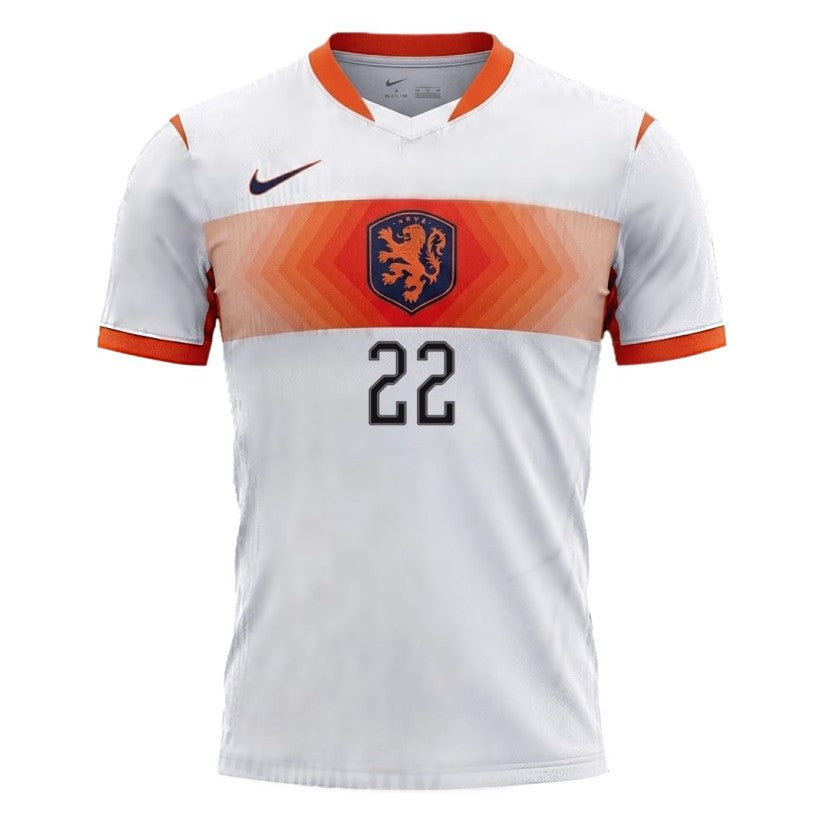 Netherlands 2026 Away Denzel Dumfries #22