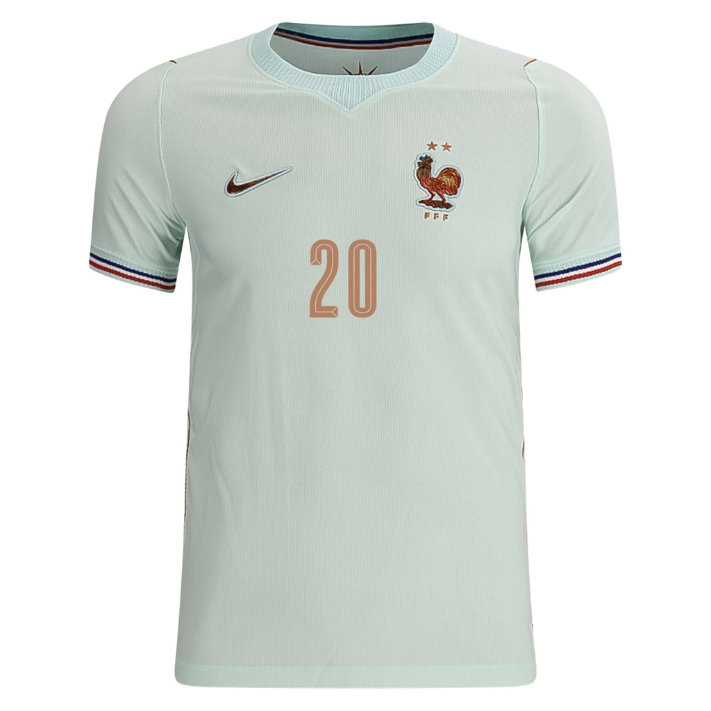France 2026 Away Jersey Desire Doue #20