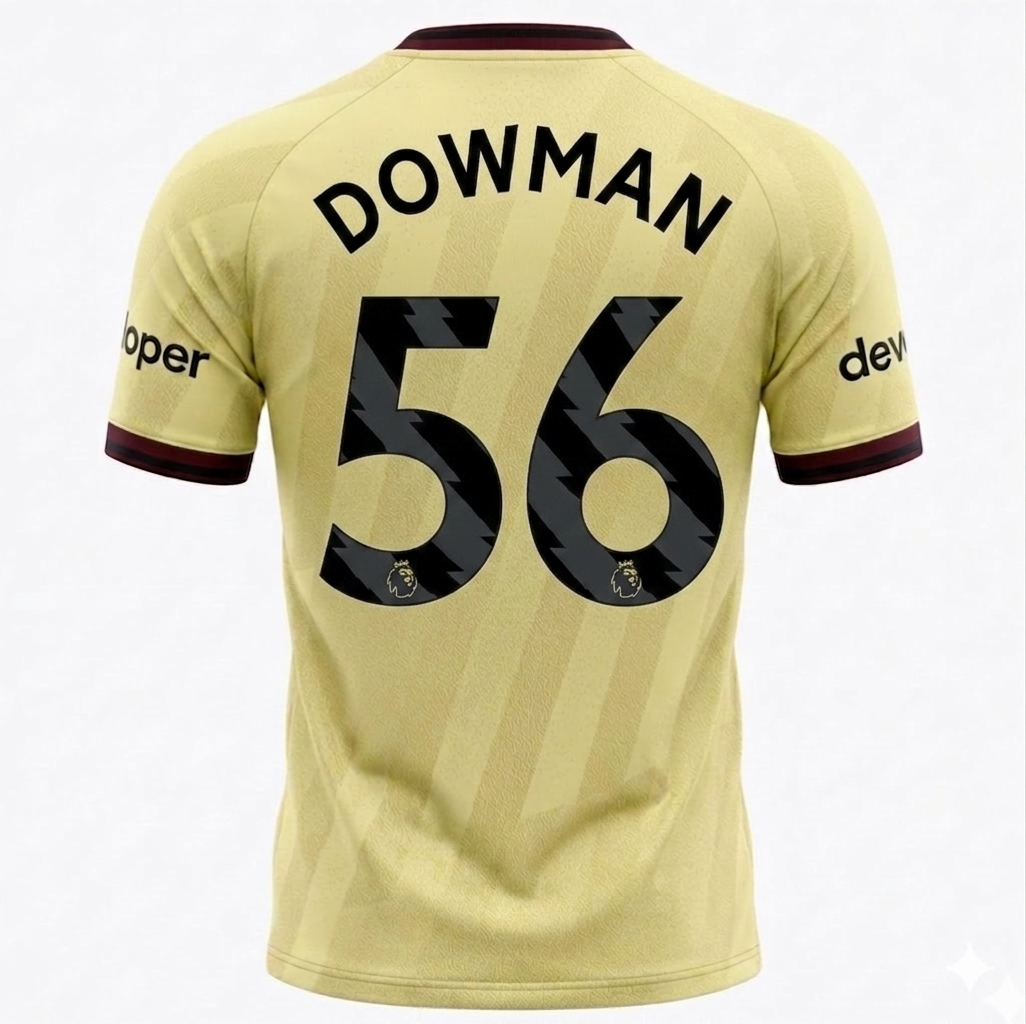 Arsenal 26/27 Third Jersey Max Dowman #56