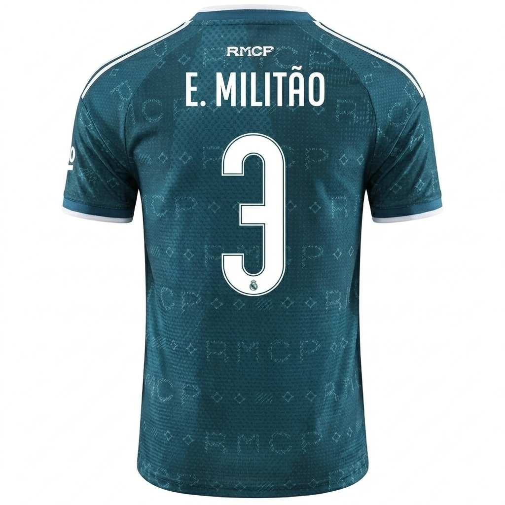 Real Madrid 26/27 Away Jersey Éder Militão #3
