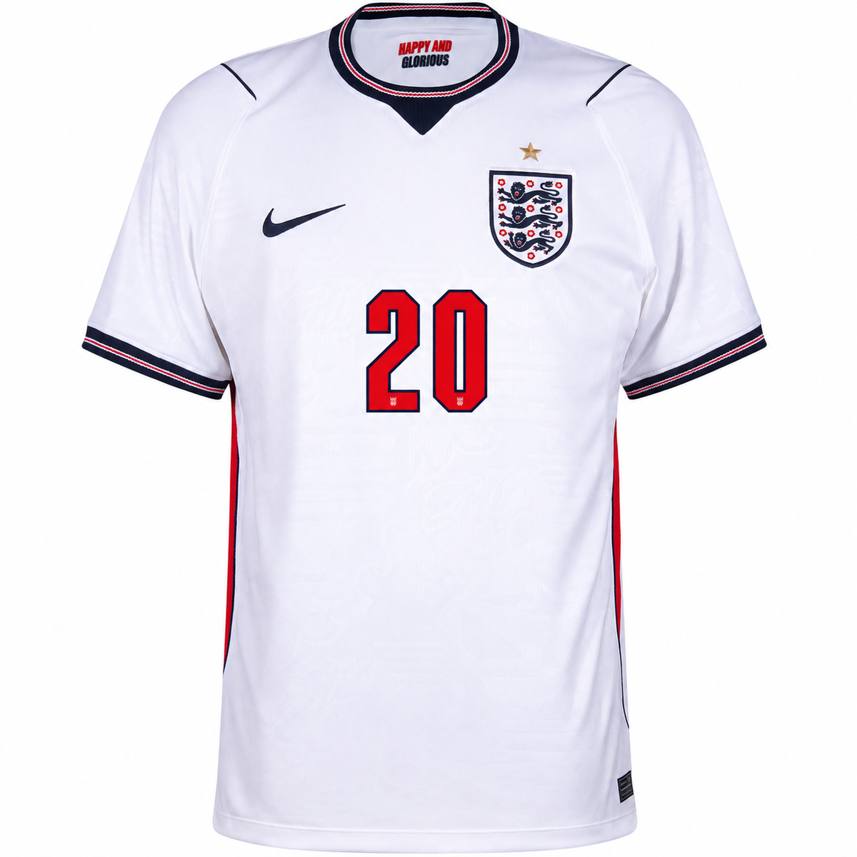 England 2026 Home Jersey Noni Madueke #20