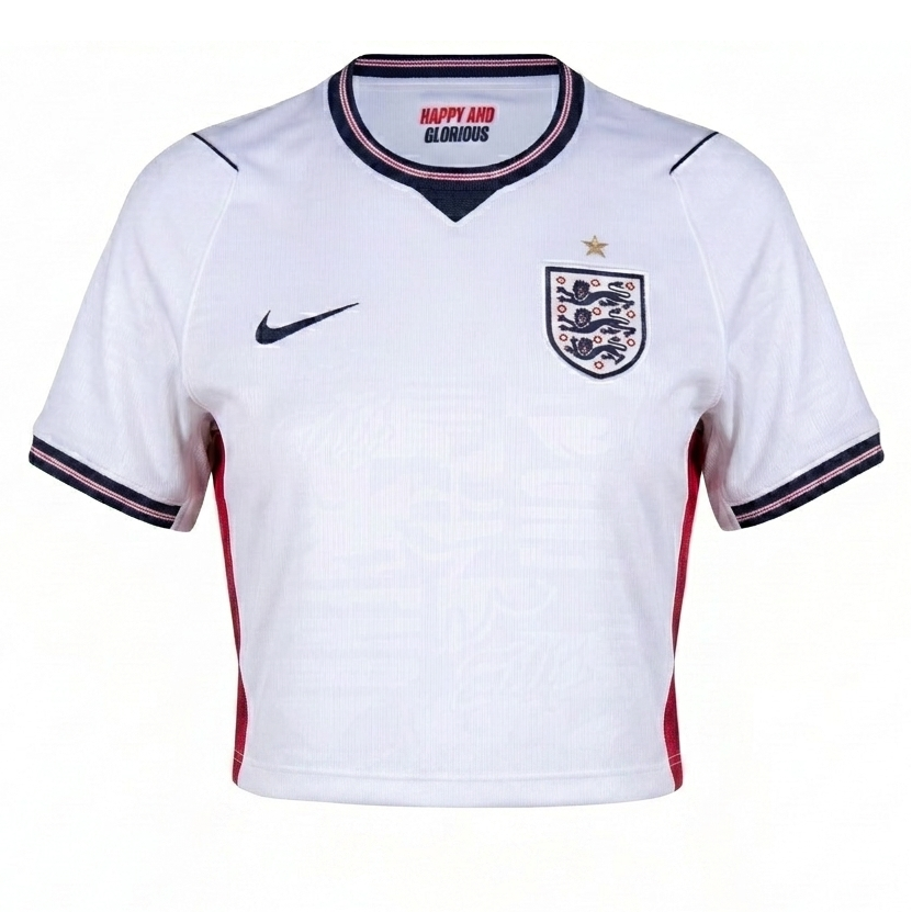 England 2026 Home Cropped Women's Jersey