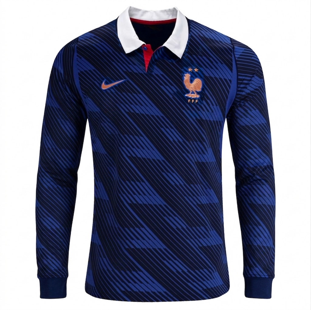 France 2026 Home Long Sleeve Jersey
