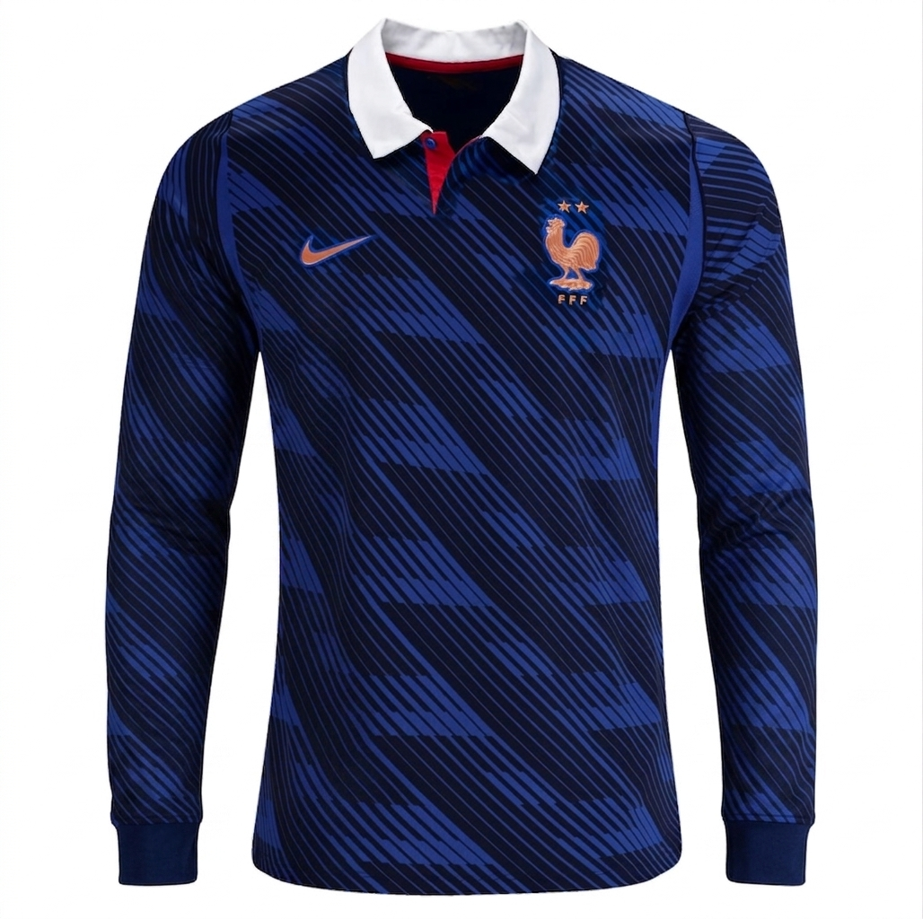 France 2026 Home Long Sleeve Jersey