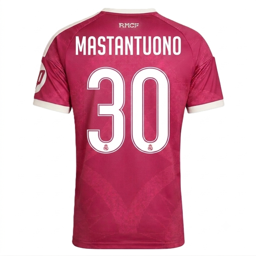 Real Madrid 26/27 Third Jersey Mastantuono #30