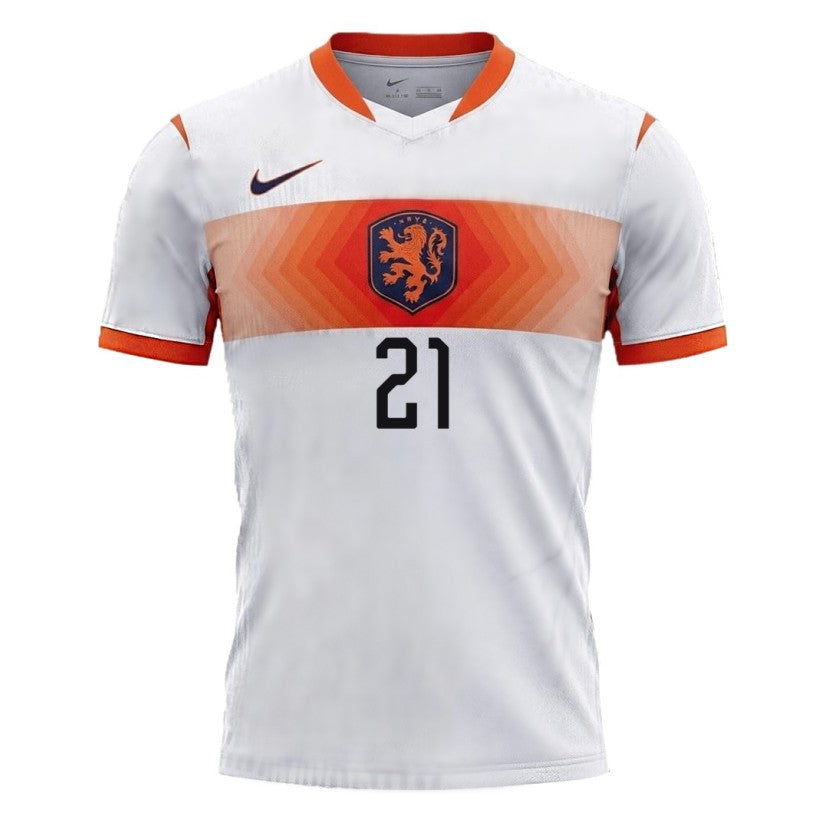 Netherlands 2026 Away Frenkie De Jong #21